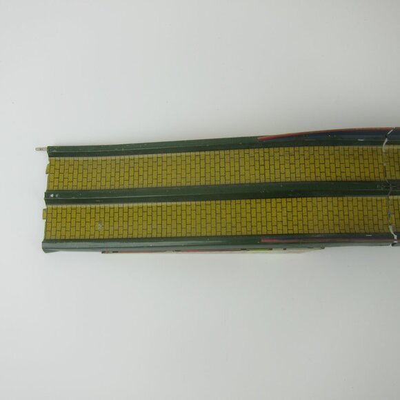 Vintage 1930s Marx Streamline Speedway Tin Litho Race Track Overpass 2-Piece - Picture 11 of 16